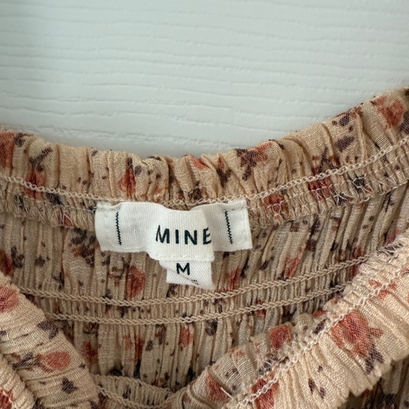 Cottagecore Floral Puff Sleeve Mini Dresss - Picture 2 of 2